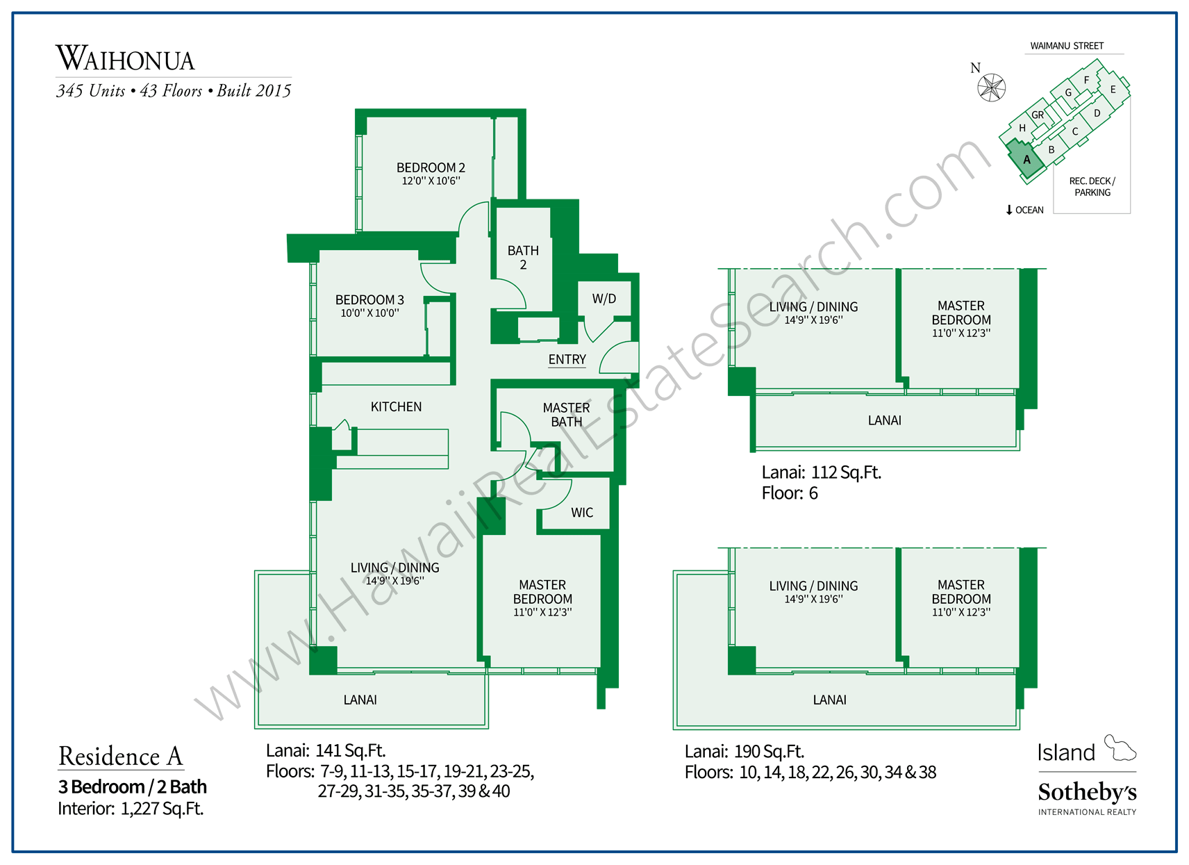 Waihonua Floor Plan A